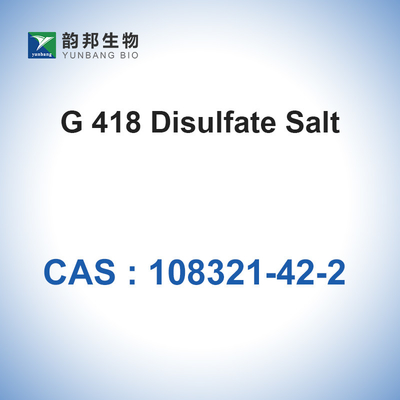 CAS 108321-42-2 Zoute Antibiotische Grondstoffen van Geneticin G418 Disulfate