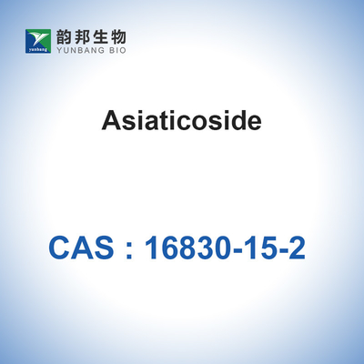 CAS 16830-15-2 Asiaticoside Crystal cosmetische grondstoffen 98%