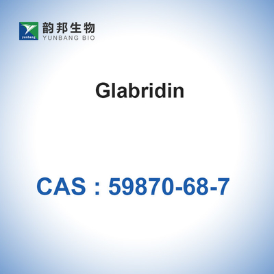 Glabridin98% Kosmetische Grondstoffen CAS 59870-68-7 C20H20O4