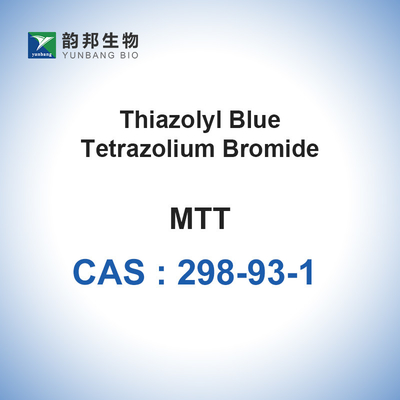 Biologisch de Vlekken98% Thiazolyl Blauw Tetrazolium Bromide van MTT CAS 298-93-1