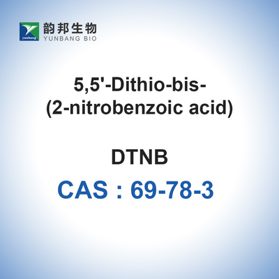 DTNB CAS 69-78-3 Diagnostischee reagentia In vitro 5,5 ′ - Dithiobis (2-Nitrobenzoic Zuur)