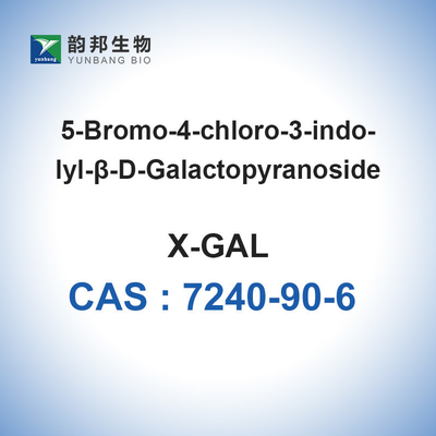 X-gal cas7240-90-6 Glycoside 5-Bromo-4-chloor-3-Indolyl-bèta-D-Galactoside