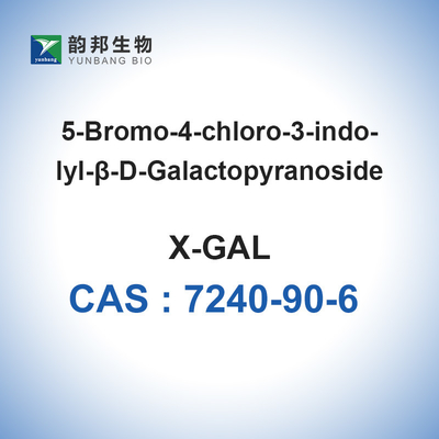 Glycoside x-gal CAS 7240-90-6 5-Bromo-4-chloor-3-Indolyl-bèta-D-Galactoside