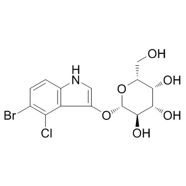Glycoside x-gal CAS 7240-90-6 5-Bromo-4-chloor-3-Indolyl-bèta-D-Galactoside