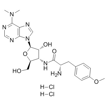 CAS# 58-58-2 Puromycine dihydrochloride Biochemische reagentia