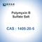 CAS 1405-20-5 Polymyxin B Antibiotische 2-8°C de Opslagtemperaturen van het Sulfaatpoeder