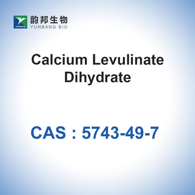 Van het het Dihydraat Levulinic Zure Calcium van calciumlevulinate CAS 5743-49-7 Zoute Dihydraat
