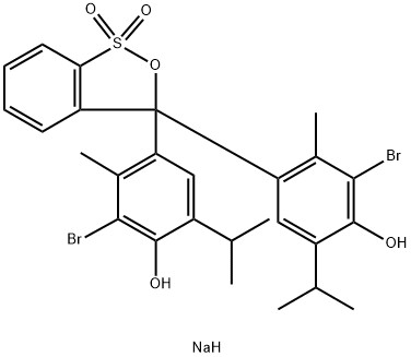 CAS 34722-90-2 3′,3′′-dibromothymolsulfonefthaleïne natriumzout, Bromothymol blauw natriumzout BTB