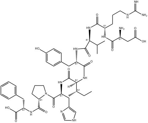 CAS 4474-91-3 ANGIOTENSIN II, HUMAN reagentia voor de biologische wetenschappen