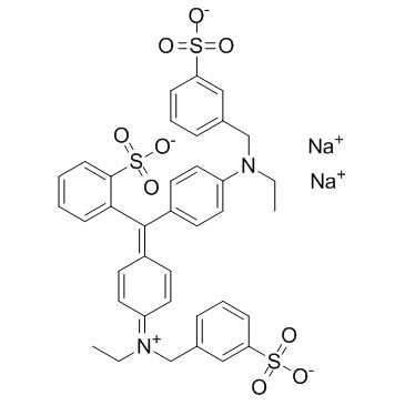 CAS 3844-45-9 Erioglaucine-natriumzoutreagentia voor levenswetenschappen