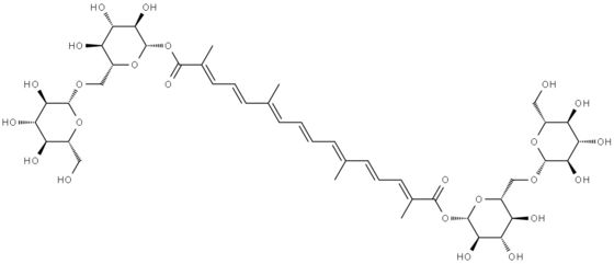 CAS 42553-65-1 Crocine biologische kleuringen leveranciers